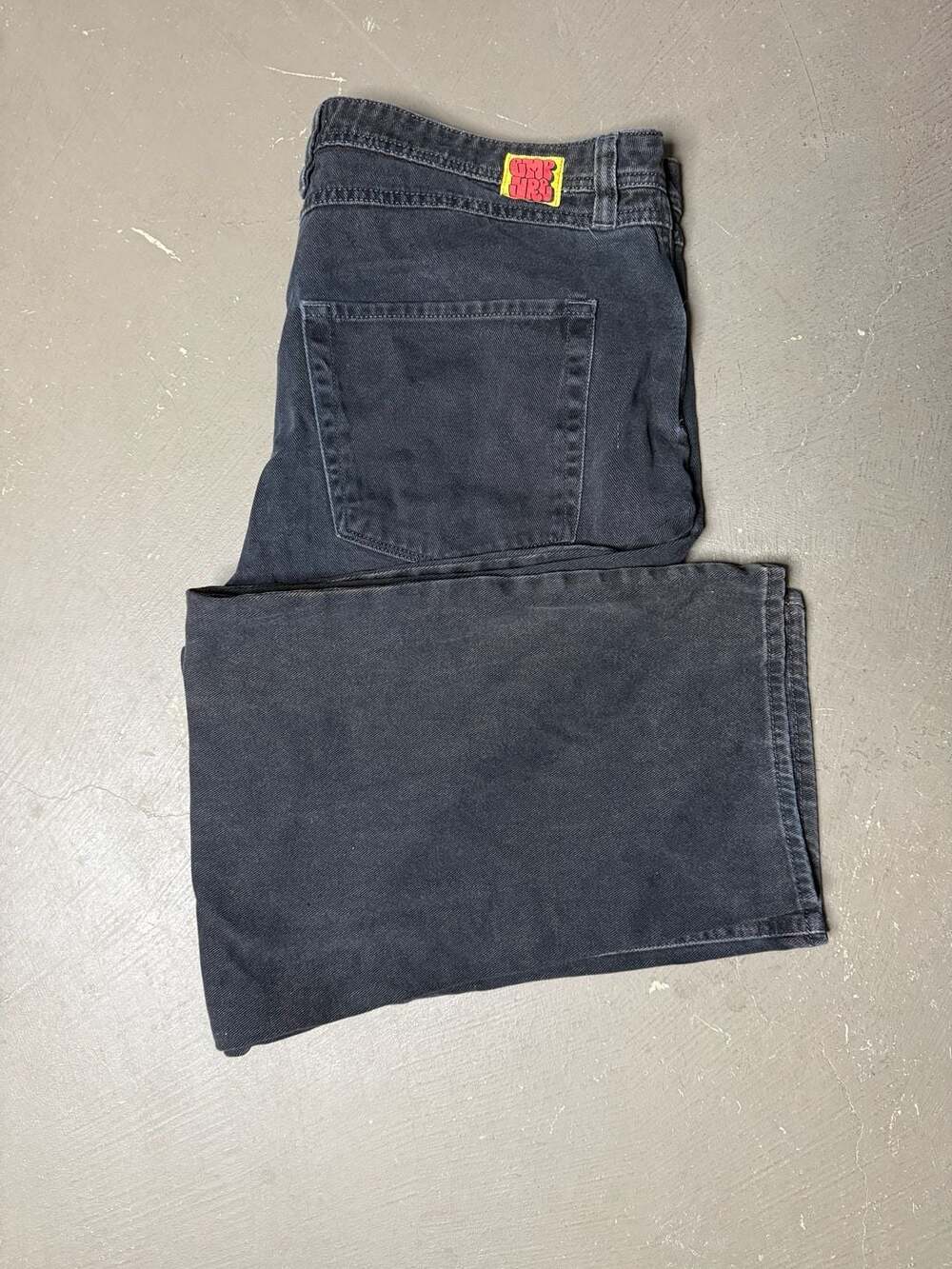 Empyre Jeans Mens Black Denim Baggy VTG Y2K